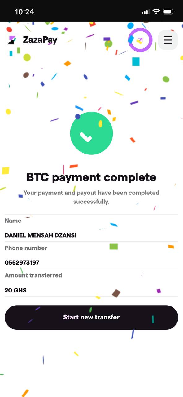Step 3: complete the payment